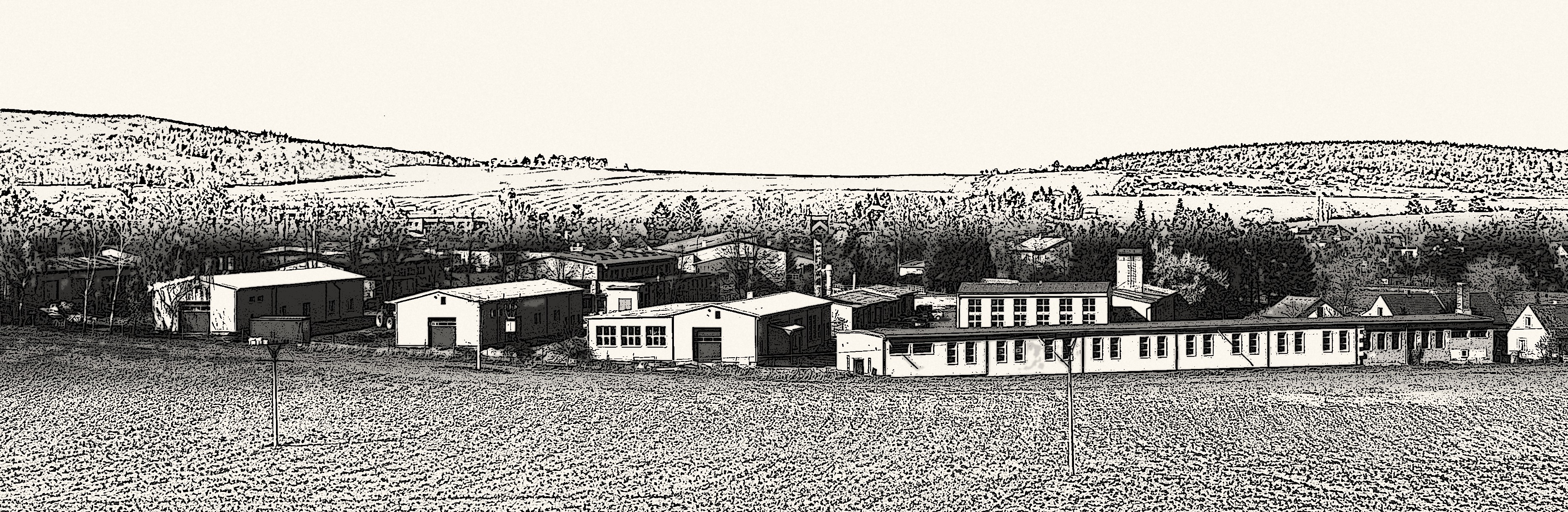 Pohled na Industrial Park Vroutek — panorama areálu
